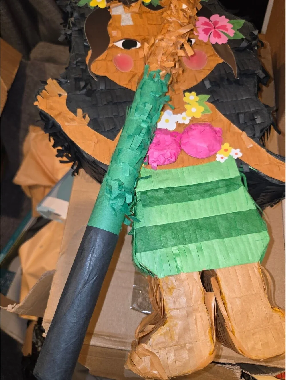 Hula girl pinata